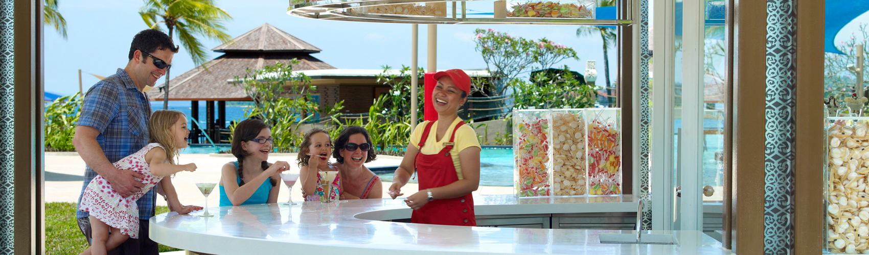 Ice Cream Bar ShangriLa Tanjung Aru, Kota Kinabalu